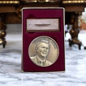 Official George W. Bush Bronze Inaugural Medal